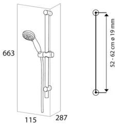 Tiger Splash Doucheset Valencia Waterbesparend Chroom -Prachtige Badkamerwinkel 123 5237