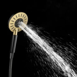 Tiger Regendoucheset Akcent Zwart Messing -Prachtige Badkamerwinkel 123 5242