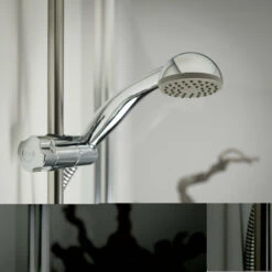 Tiger Doucheset Splash Como Met Glijstang Chroom -Prachtige Badkamerwinkel 123 5257