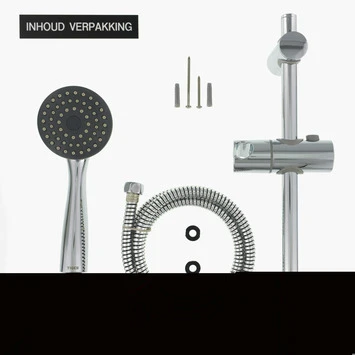 Tiger Splash Doucheset Murcia Waterbesparend Chroom 6 Tiger Splash Doucheset Murcia Waterbesparend Chroom - Afbeelding 4