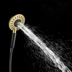 Tiger Doucheset Akcent 3 Straalstanden Zwart/messing 20 Tiger Doucheset Akcent 3 Straalstanden Zwart/messing -Prachtige Badkamerwinkel 123 5411