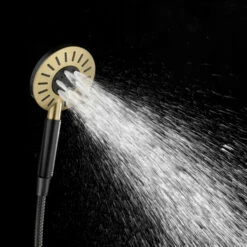 Tiger Doucheset Akcent 3 Straalstanden Zwart/messing 22 Tiger Doucheset Akcent 3 Straalstanden Zwart/messing -Prachtige Badkamerwinkel 123 5413