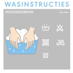 Sealskin Douchegordijn Granada Wit PVC 120x200 Cm 15 Sealskin Douchegordijn Granada Wit PVC 120x200 Cm -Prachtige Badkamerwinkel 123 5454
