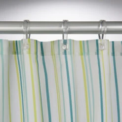 Sealskin Douchegordijn Fiesta Petrol 180x200 Cm -Prachtige Badkamerwinkel 123 5460