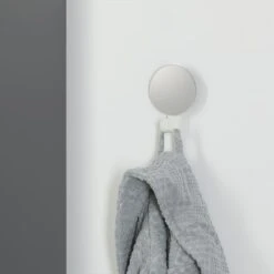 Sealskin Haak Met Spiegel Brix Wit -Prachtige Badkamerwinkel 123 5833