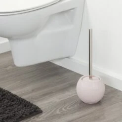 Sealskin Toiletborstel Met Houder Convex Lichtroze -Prachtige Badkamerwinkel 123 5843