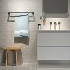 Tiger Noon Zelfklevende Grote Haak Chroom -Prachtige Badkamerwinkel 123 5901