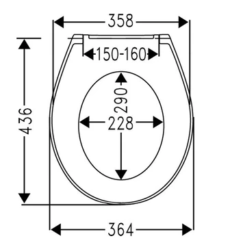 Cedo Atacama Wc Bril Softclose Duroplast 5 Cedo Atacama Wc Bril Softclose Duroplast - Afbeelding 3