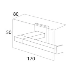 Tiger Toiletrolhouder Items RVS -Prachtige Badkamerwinkel 123 6084