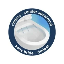 Geberit Inbouwreservoir UP100 Pureflow Met Wandcloset Zonder Spoelrand -Prachtige Badkamerwinkel 123 609