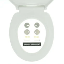 Tiger WC Bril Burton Wit Kunststof Met Softclose -Prachtige Badkamerwinkel 123 6092