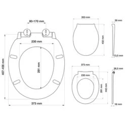 Tiger WC Bril Burton Wit Kunststof Met Softclose -Prachtige Badkamerwinkel 123 6096