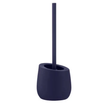 Wenko Keramische Toiletborstelhouder Badi Donkerblauw 4 Wenko Keramische Toiletborstelhouder Badi Donkerblauw - Afbeelding 2