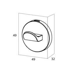 Tiger Noon Zelfklevende Grote Haak Inox 13 Tiger Noon Zelfklevende Grote Haak Inox -Prachtige Badkamerwinkel 123 6244