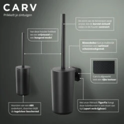 Tiger Carv Toiletborstel Met Houder Zwart 13 Tiger Carv Toiletborstel Met Houder Zwart -Prachtige Badkamerwinkel 123 6308