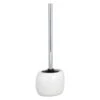 Wenko Toiletborstelhouder Pebblestone Wit