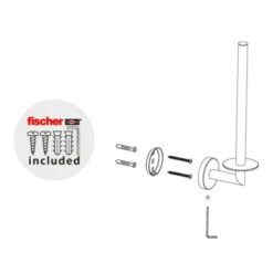 Marho Reserverolhouder Luxor Chroom -Prachtige Badkamerwinkel 123 6333