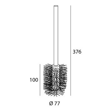 Tiger Toiletborstel Universeel Chroom 6 Tiger Toiletborstel Universeel Chroom - Afbeelding 4