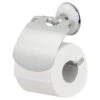 Tiger Toiletrolhouder Ivy Chroom/wit Met Klep -Prachtige Badkamerwinkel 123 6370
