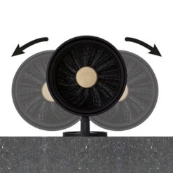 Tiger Tune Toiletborstelhouder Geborsteld Messing/mat Zwart -Prachtige Badkamerwinkel 123 6395