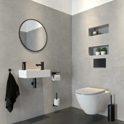 Tiger Toiletborstelhouder Noon Vrijstaand Zwart 10 Tiger Toiletborstelhouder Noon Vrijstaand Zwart -Prachtige Badkamerwinkel 123 6456