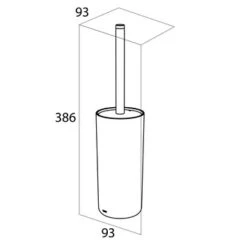 Tiger Urban Toiletborstelhouder Wit -Prachtige Badkamerwinkel 123 6478