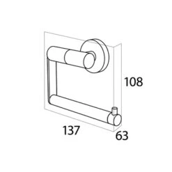 Tiger Toiletrolhouder Boston Hangend Chroom 12 Tiger Toiletrolhouder Boston Hangend Chroom -Prachtige Badkamerwinkel 123 6544