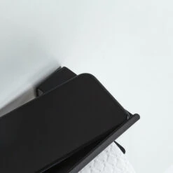 Tiger Colar Toiletrolhouder Met Planchet Zwart 19 Tiger Colar Toiletrolhouder Met Planchet Zwart -Prachtige Badkamerwinkel 123 6608