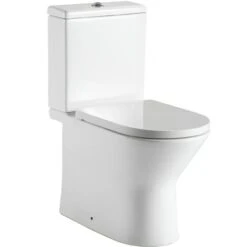 Lafiness Staand Toilet Zonder Spoelrand Wit