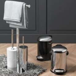 Sealskin Toiletrek Square Metaal Chroom -Prachtige Badkamerwinkel 123 6811