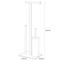 Sealskin Toiletrek Square Metaal Chroom -Prachtige Badkamerwinkel 123 6812