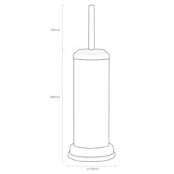 Sealskin Toiletborstelhouder Acero Wit -Prachtige Badkamerwinkel 123 6834