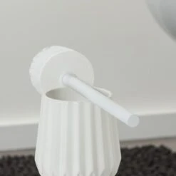 Sealskin Toiletborstel Met Houder Arte Wit -Prachtige Badkamerwinkel 123 6869