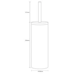 Sealskin Toiletborstel Met Houder Grace Wit 17 Sealskin Toiletborstel Met Houder Grace Wit -Prachtige Badkamerwinkel 123 6897