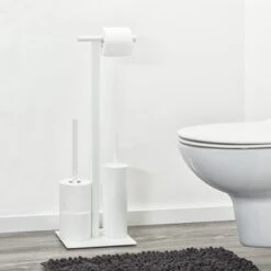 Sealskin Toiletrek Square Metaal Wit -Prachtige Badkamerwinkel 123 6925