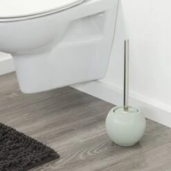 Sealskin Toiletborstel Met Houder Convex Licht Aqua -Prachtige Badkamerwinkel 123 6932