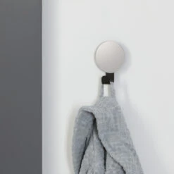 Sealskin Haak Met Spiegel Brix Zwart -Prachtige Badkamerwinkel 123 6942