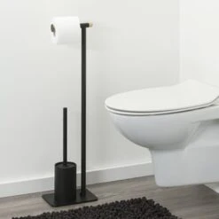 Sealskin Toiletrek Brix Metaal Zwart -Prachtige Badkamerwinkel 123 6949