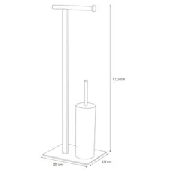 Sealskin Toiletrek Brix Metaal Zwart -Prachtige Badkamerwinkel 123 6950