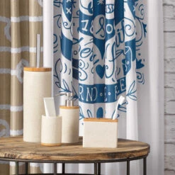 Sealskin Toiletborstelgarnituur Grace Zand -Prachtige Badkamerwinkel 123 6991