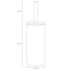 SEALSKIN Seaslkin Toiletborstelhouder Blend Terrazzo Staand -Prachtige Badkamerwinkel 123 7008