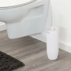 Sealskin Toiletborstel Met Houder Bloom Wit -Prachtige Badkamerwinkel 123 7013