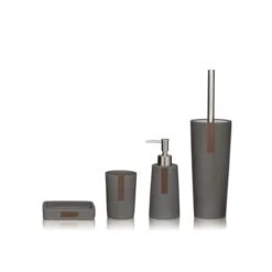 Sealskin Pierra Toiletborstelhouder Grijs -Prachtige Badkamerwinkel 123 7034