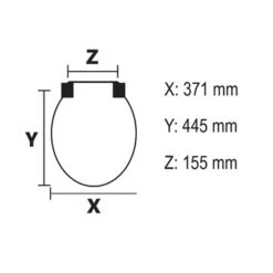 Bemis WC Bril Chicago Wit Hout Met Metalen Softclose -Prachtige Badkamerwinkel 123 7281