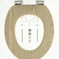 Tiger WC Bril Steigerhout Met Softclose -Prachtige Badkamerwinkel 123 7291