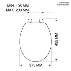 Tiger WC Bril Steigerhout Met Softclose -Prachtige Badkamerwinkel 123 7292