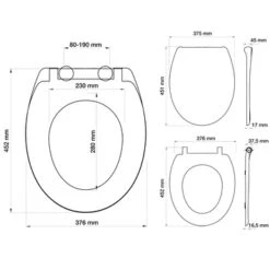 Tiger WC Bril Venture Pergamon Kunststof Met Softclose -Prachtige Badkamerwinkel 123 7352