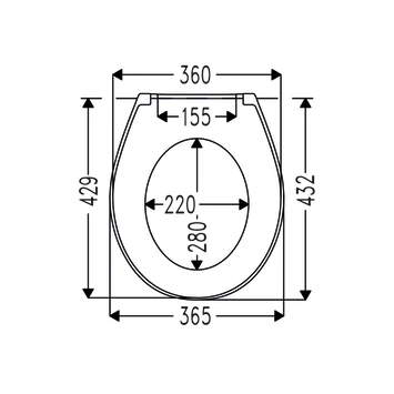 Cedo Mojave Beach Wc Bril Wit Softclose Duroplast 5 Cedo Mojave Beach Wc Bril Wit Softclose Duroplast - Afbeelding 3