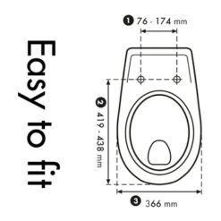 Cedo Frog & Flies Wc Bril Softclose Duroplast -Prachtige Badkamerwinkel 123 7398