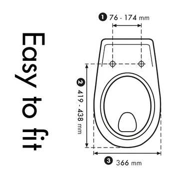 Cedo Gardeners Bliss Wc Bril Softclose Duroplast 5 Cedo Gardeners Bliss Wc Bril Softclose Duroplast - Afbeelding 3